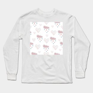 Heart and Cloud Long Sleeve T-Shirt